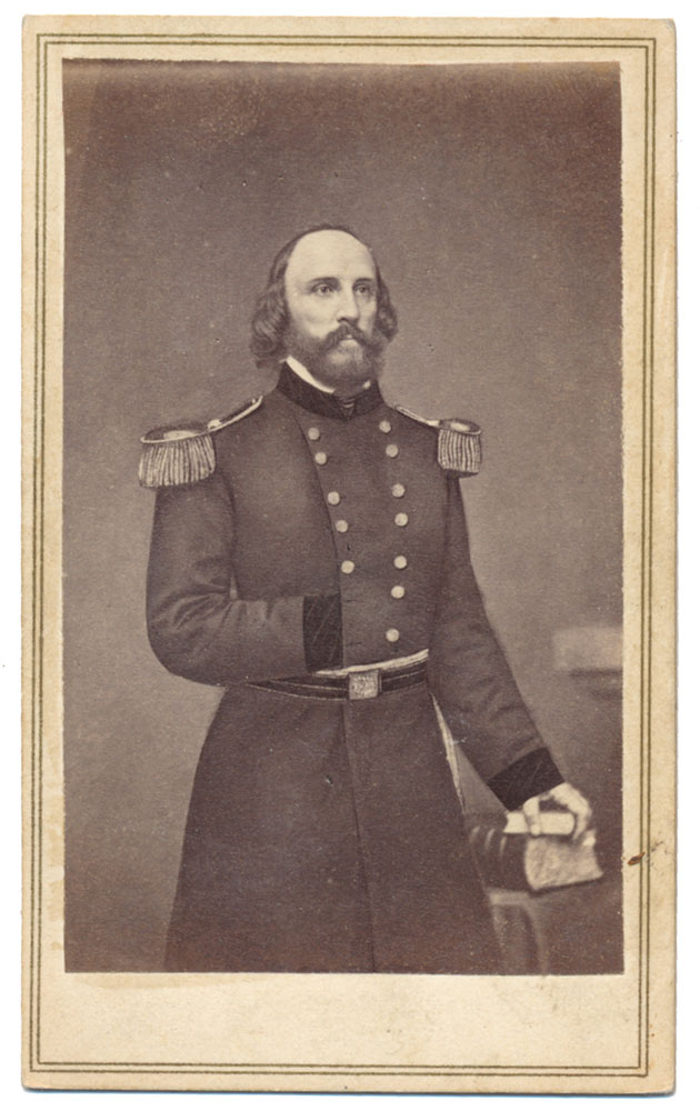 CDV PHOTO OF GENERAL FREDERICK LANDER
