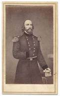 CDV PHOTO OF GENERAL FREDERICK LANDER