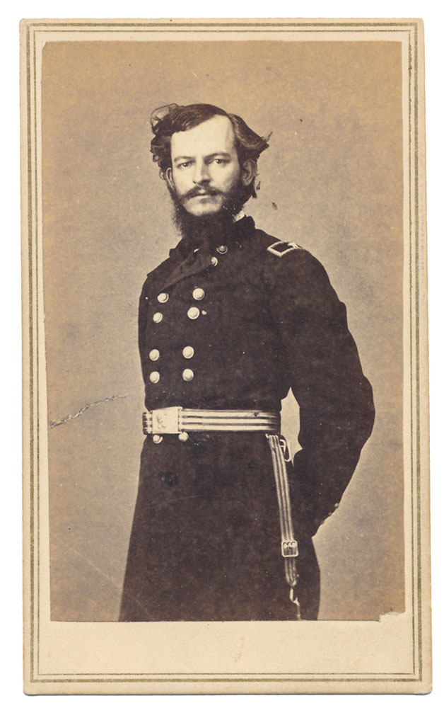 CDV PHOTO OF GENERAL ALBERT LEE