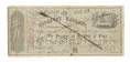 STATE OF TEXAS $2.50 TREASURY WARRANT, DATED 1862