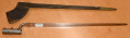 EXCELLENT CONDITION U.S. M-1855 SPRINGFIELD SOCKET BAYONET & SCABBARD