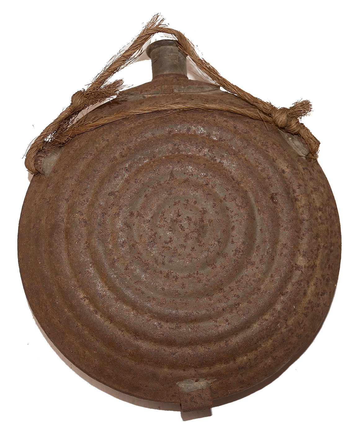 EARLY RELIC -- MODEL 1858 BULLSEYE CANTEEN