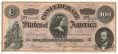 T-65 CONFEDERATE 1864 $100 BILL