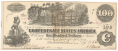 T-39 CONFEDERATE 1862 $100 BILL