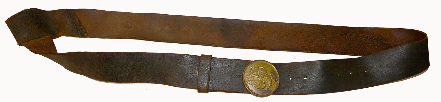 REGULATION NCO SHOULDER BELT FOR SWORD AND BAYONET WITH REPRO EAGLE PLATE