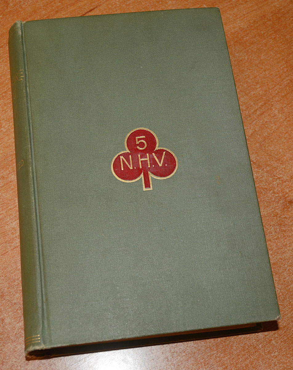 RARE 1ST EDITION 5TH NEW HAMPSHIRE REGIMENTAL – N.H.G.A.R. STAMPED