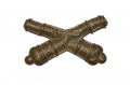 EARLY WAR ARTILLERY OFFICER'S HAT INSIGNIA
