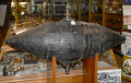 EXTRAORDINARILY RARE AND IMPORTANT CONFEDERATE RAINS BARREL TORPEDO - 1 OF 2 KNOWN - FROM THE TEXAS MUSEUM