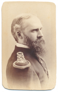 STRIKING CDV OF UNIDENTIFIED INDIAN WARS ERA COLONEL
