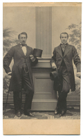 CDV – TWO FINE-LOOKING GENTS IN SAN FRANCISCO, DATED 1862