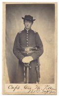 CDV PHOTO OF CAPTAIN TILLSON, 161ST NEW YORK