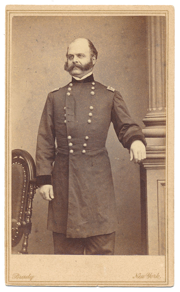 CDV – GENERAL AMBROSE BURNSIDE BY BRADY