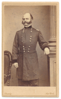 CDV – GENERAL AMBROSE BURNSIDE BY BRADY