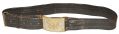 CIVIL WAR NON-COMMISSIONED OFFICER’S BUCKLE WITH POST-CIVIL WAR BELT