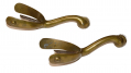 PAIR OF C. 1880 BRITISH “MAXWELL” BOX SPURS