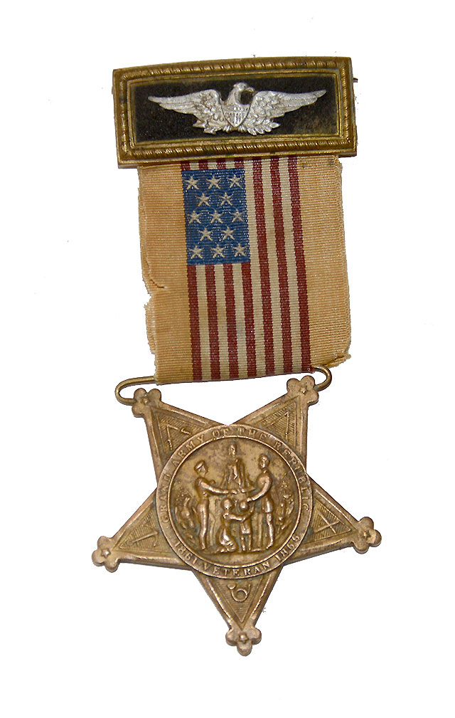 UNCOMMON GAR NATIONAL STAFF OFFICER’S BADGE