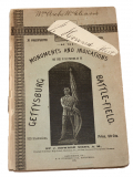 J. HOWARD WERT 1st EDITION GETTYSBURG HANDBOOK WITH CLIPPED WERT SIGNATURE – EX-COCO COLLECTION