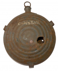 THE EPITOME OF GETTYSBURG RELICS: A PROJECTILE STRUCK CANTEEN FROM THE DANNER COLLECTION