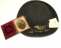 SUPERB IDENTIFIED MARYLAND OFFICER'S "PLUG HAT" AND IMAGE – THOMAS H. MARSHALL, 1ST & 2ND MARYLAND US