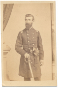 CDV – LT. COLONEL WILLIAM HALLECK, 83rd NEW YORK INFANTRY