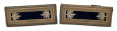 IDENTIFIED TRIPLE BORDER LT. COLONEL STAFF STRAPS 