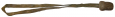 OFFICER’S SWORD KNOT WITH GOLD LACE STRAP AND ACORN END 