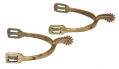 U.S./C.S. PAIR OF BRASS SPURS