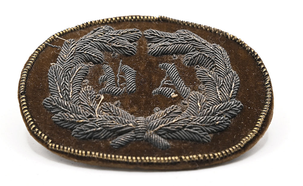 VERY RARE VIRGINIA OFFICER’S HAT INSIGNIA