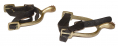 PATTERN 1885 ENLISTED MAN’S SPURS – NICE MATCHED PAIR WITH ORIGINAL STRAPS