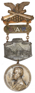 GAR DELEGATE BADGE CHATANOOGA NATIONAL ENCAMPMENT, 1913