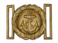 TWO-PIECE NAVY OFFICER'S BUCKLE