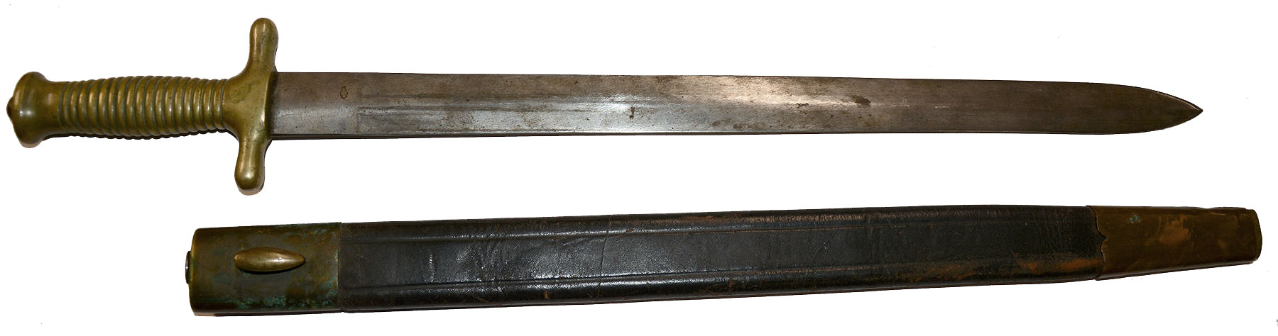 ITALIAN PIEDMONTESE INFANTRY SHORT SWORD, FASCINE KNIFE