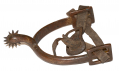 NON-DUG MODEL 1859 U.S. CAVALRY SPUR WITH STRAP