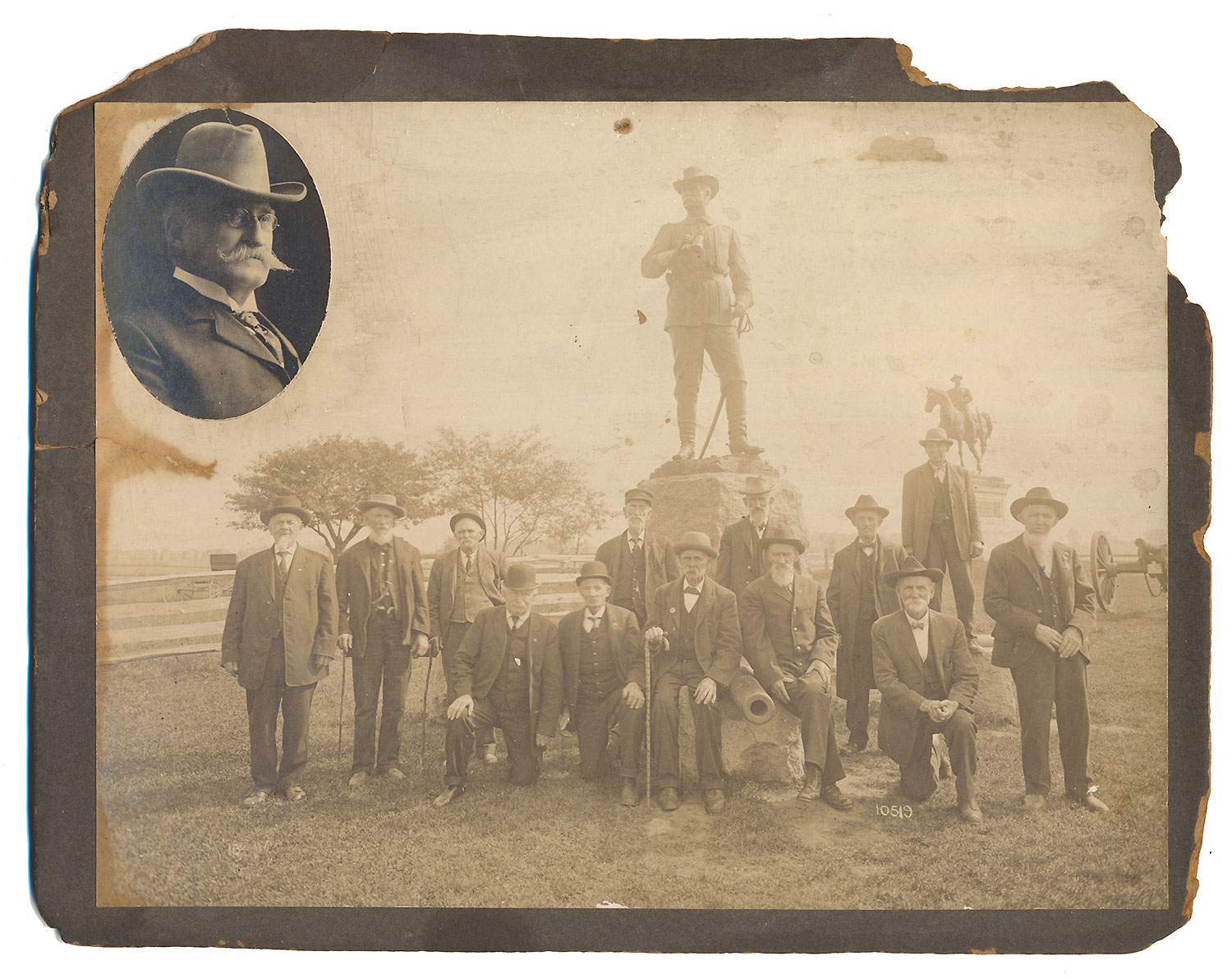 VERY NEAT GETTYSBURG VETERANS PHOTO