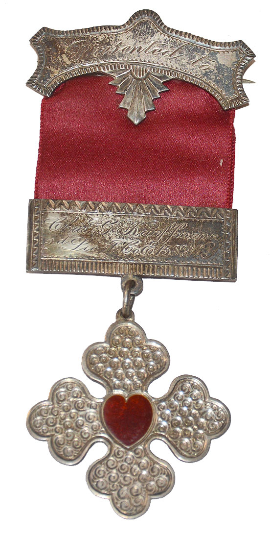 CHARLES G. KAUFMANN'S 18th CORPS BADGE/MEDAL