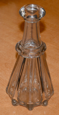 HEAVY PITTSBURGH MOLDED BAR BOTTLE, CIRCA 1850-1870