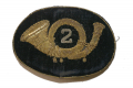 SCARCE IDENTIFIED INFANTRY OFFICER’S HAT INSIGNIA OF COL. ISAAC M. TUCKER, 2nd NEW JERSEY, KILLED IN ACTION AT GAINES MILL JUNE 27, 1862