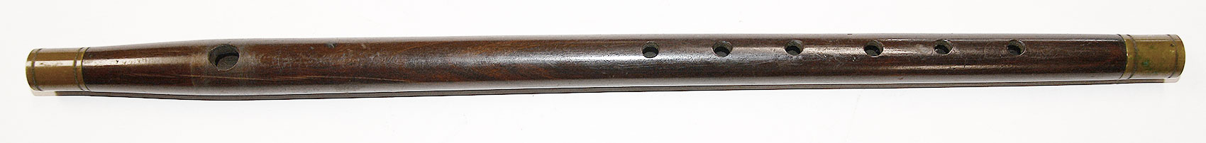 ORIGINAL BRASS-MOUNTED ROSEWOOD FIFE