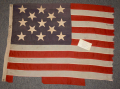 THIRTEEN STAR U.S. NAVY BOAT FLAG FOR THE GUNBOAT U.S.S. METACOMET