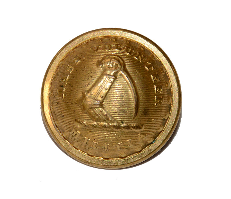 MASSACHUSETTS VOLUNTEER MILITIA COAT BUTTON