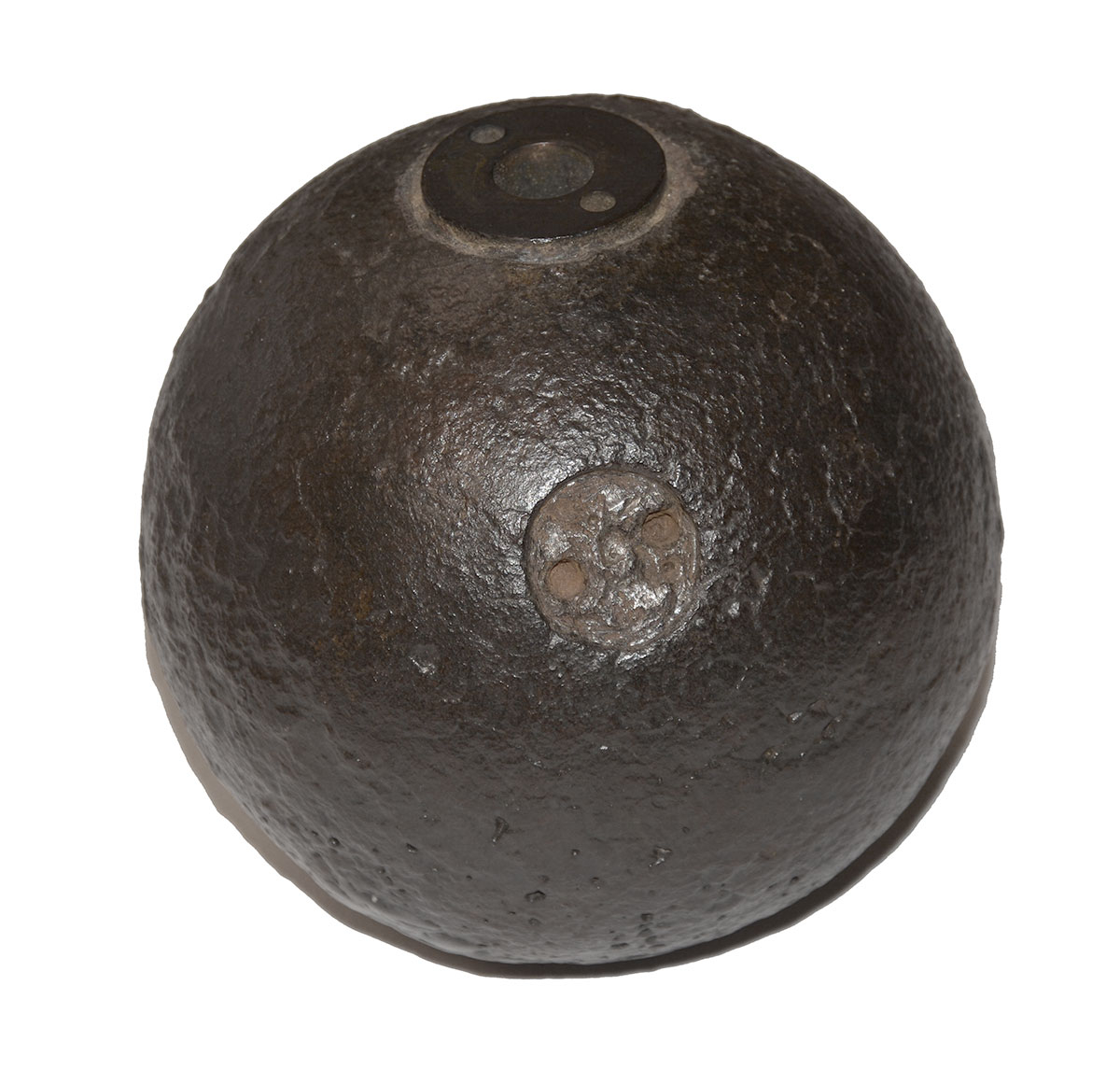 CS 4.52” 12-POUNDER, SPHERICAL CASE SHOT, SIDE LOADER