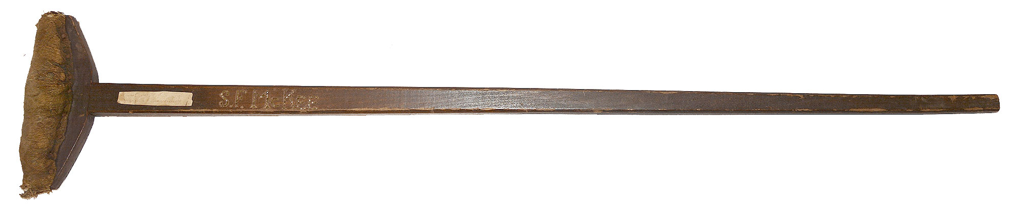 IDENTIFIED CRUTCH – 2nd LT. SAMUEL MCKEE, 143rd/147th PENNSYLVANIA - WIA CHANCELLORSVILLE, KIA ATLANTA CAMPAIGN