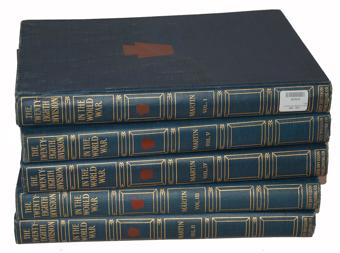 TWENTY-EIGHTH DIVISION, PENNSYLVANIA'S GUARD IN THE WORLD WAR, 5 VOLS