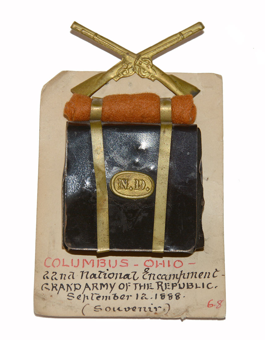 22nd NATIONAL GAR ENCAMPMENT SOUVENIR – COLUMBUS, 1888