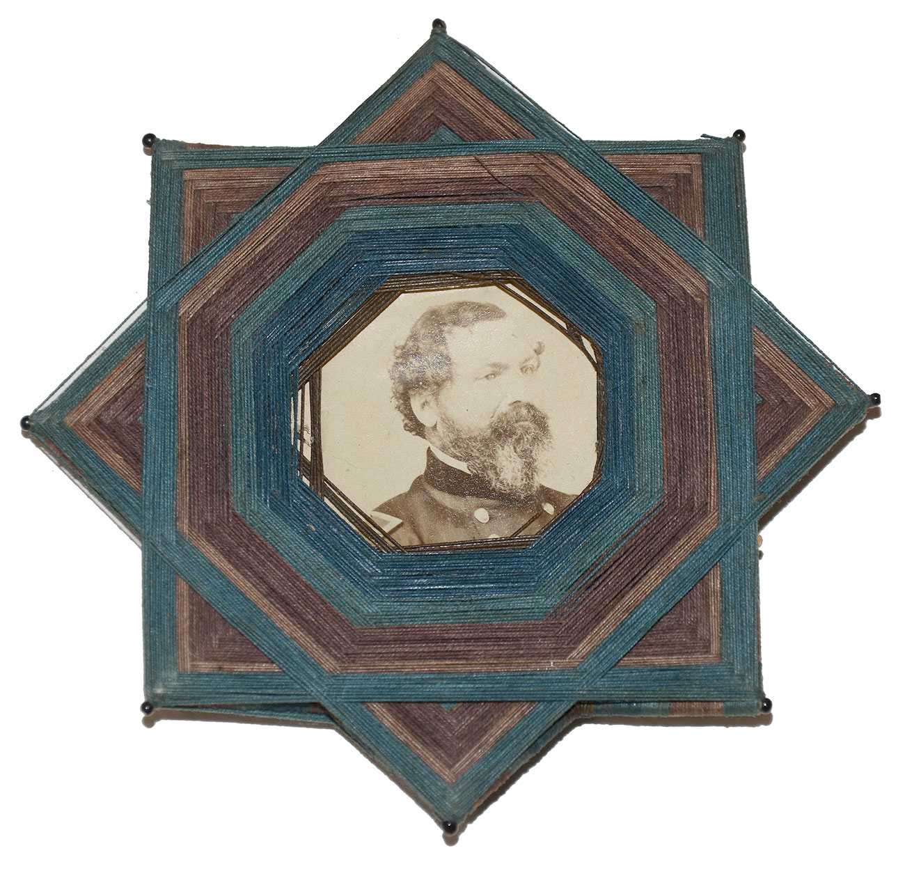 VICTORIAN MOURNING PORTRAIT OF GENERAL JOHN SEDGWICK KIA 1864