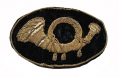 EXCELLENT INFANTRY OFFICER’S HAT INSIGNIA