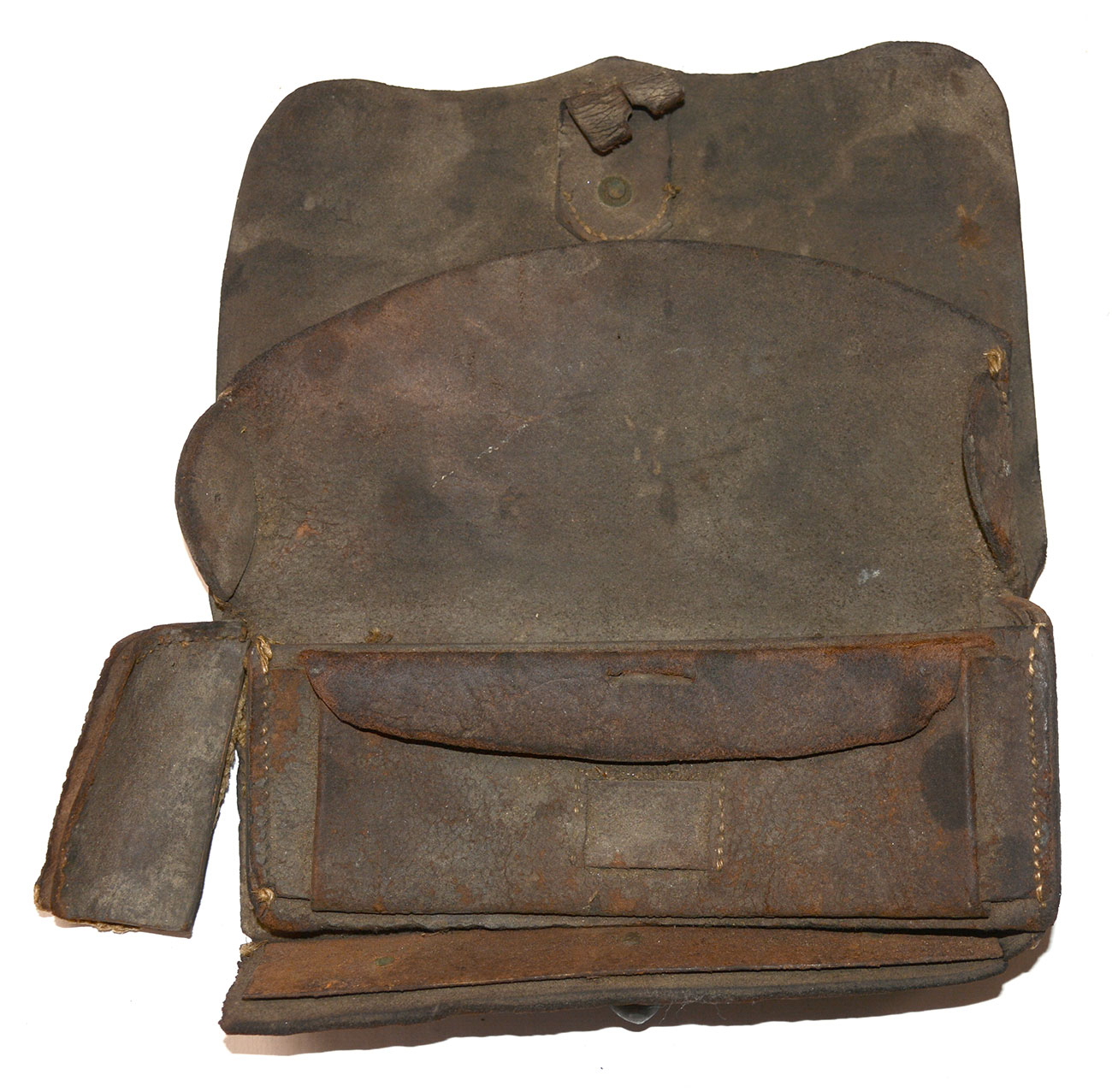 CARBINE CARTRIDGE BOX FROM GETTYSBURG'S SHIELDS MUSEUM