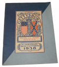 PROGRAM- VISIT GETTYSBURG BLUE AND GRAY REUNION, 75TH ANNIVERSARY 1938