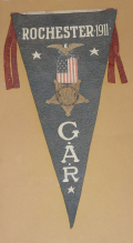 1911 ROCHESTER, NY GAR PENNANT