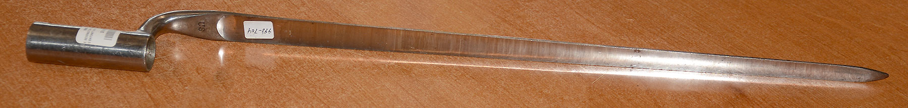 SOCKET BAYONET FOR REMINGTON PERCUSSION CONVERSION OF U.S. MODEL 1816 MUSKET